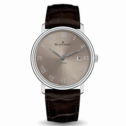 Blancpain Villeret Ultra-Slim Mens watch Unisex Automatic White gold 6651-1504-55A
