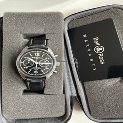 Bell & Ross BR V1 Mens watch Unisex Automatic Steel BRV126-BL-ST SST