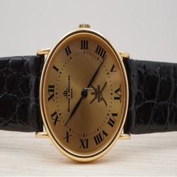 Baume & Mercier Mens watch Unisex Manual winding Yellow gold 35108