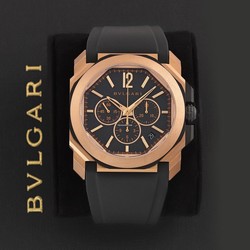 Bulgari Octo Mens watch Unisex Automatic Rose gold 103204