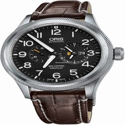 Oris Big Crown ProPilot Worldtimer Mens watch Unisex Automatic Steel 01 690 7735 4164-07 1 22 72FC