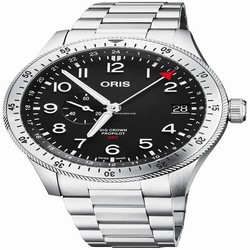 Oris Big Crown ProPilot GMT Mens watch Unisex Automatic Steel 01 748 7756 4064-07 8 22 08