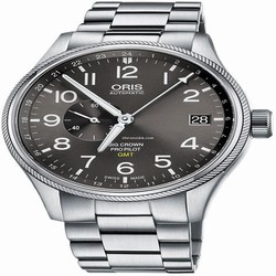 Oris Big Crown ProPilot GMT Mens watch Unisex Automatic Steel 01 748 7710 4063-07 8 22 19