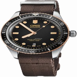 Oris Divers Sixty Five Mens watch Unisex Automatic Steel 01 733 7707 4354-07 5 20 30