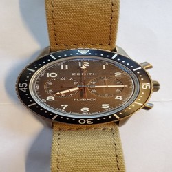 Zenith Pilot Mens watch Unisex Automatic Bronze 29.2240.405 18.C801