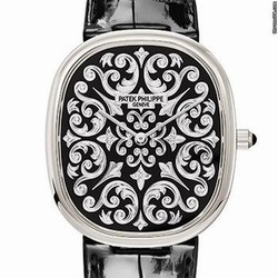 Patek Philippe Golden Ellipse Mens watch Unisex Automatic White gold 5738 50G-001