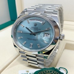 Rolex Day-Date 40 Mens watch Unisex Platinum Automatic 228206-0004