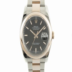 Rolex Datejust 36 Mens watch Unisex Gold Steel Automatic 116201