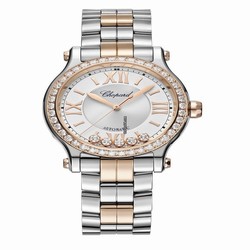 Chopard Happy Sport Womens watch Automatic Gold Steel 278608-6004