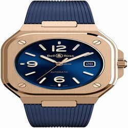 Bell & Ross BR 05 Mens watch Unisex Automatic Rose gold BR05A-BLU-PG SRB