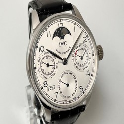 IWC Portuguese Perpetual Calendar Mens watch Unisex Automatic Platinum IW5022-19