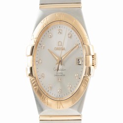 Omega Constellation Ladies Mens watch Unisex Automatic Gold Steel 123.20.35.20.52.002