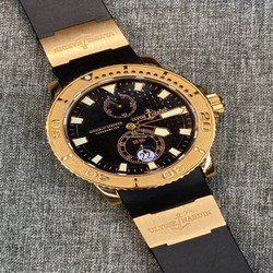 Ulysse Nardin Maxi Marine Diver Mens watch Unisex Automatic Rose gold 266-33-3A 92