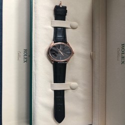 Rolex Cellini Time Mens watch Unisex Rose gold Automatic 50505