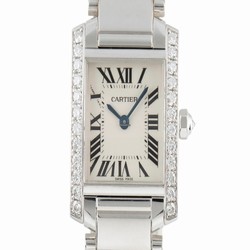 Cartier Tank Francaise Womens watch Quartz White gold 2403