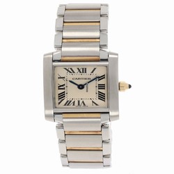 Cartier Tank Francaise Womens watch Quartz Gold Steel W51007Q4