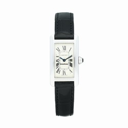 Cartier Tank Americaine Quartz White gold W2601956