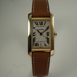 Cartier Tank Francaise Mens watch Unisex Automatic Yellow gold 1840