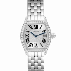 Cartier Tortue Womens watch Manual winding White gold WA501011