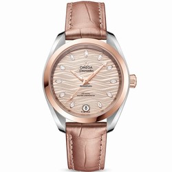 Omega Seamaster Aqua Terra Womens watch Automatic Gold Steel 220.23.34.20.59.001