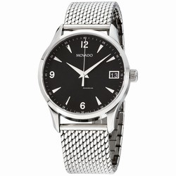 Movado Circa Quartz Steel 0606802-SDB