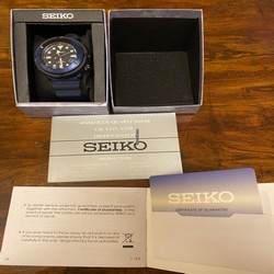 Seiko Prospex Mens watch Unisex Quartz Steel SNE545P1
