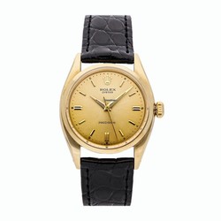 Rolex Oyster Precision Mens watch Unisex Yellow gold Manual winding 6422