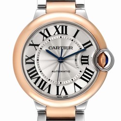 Cartier Ballon Bleu 36mm Womens watch Automatic Gold Steel W2BB0003
