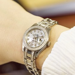Rolex Lady-Datejust Womens watch White gold Automatic 80339