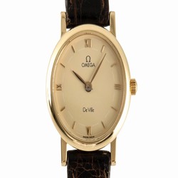 Omega De Ville Womens watch Quartz Yellow gold 595.1111