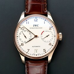 IWC Portuguese Automatic Mens watch Unisex Automatic Rose gold IW500101