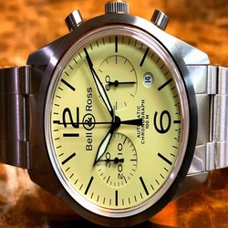Bell & Ross BR V1 Mens watch Unisex Automatic Steel BRV126-BEI-ST SST
