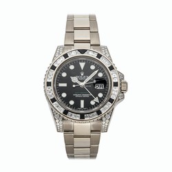 Rolex GMT-Master II Mens watch Unisex White gold Automatic 116759SANR