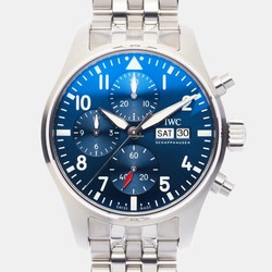 IWC Pilot Chronograph Mens watch Unisex Automatic Steel IW388102