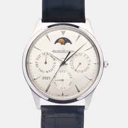 Jaeger-LeCoultre Master Ultra Thin Perpetual Mens watch Unisex Automatic Steel Q130842J