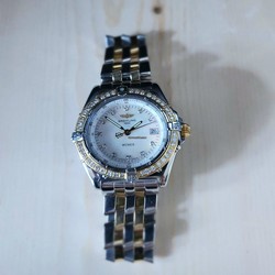 Breitling Wings Lady Womens watch Quartz Gold Steel D67350