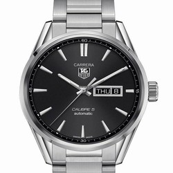 TAG Heuer Carrera Calibre 5 Mens watch Unisex Automatic Steel WAR201A.BA0723