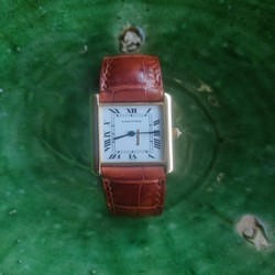 Cartier Tank Louis Cartier Mens watch Unisex Quartz Yellow gold 81052