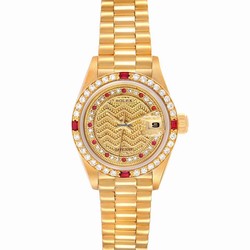 Rolex Lady-Datejust Womens watch Yellow gold Automatic 69068