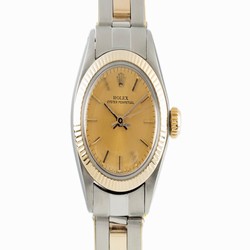 Rolex Oyster Perpetual 26 Womens watch Gold Steel Automatic 6718