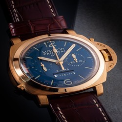 Panerai Special Editions Mens watch Unisex Manual winding Rose gold PAM00277