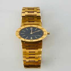 Bulgari Mens watch Unisex Quartz Yellow gold F 66592