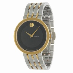 Movado Esperanza Mens watch Unisex Quartz Gold Steel 0607058