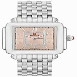 Michele Deco Quartz Steel MWW06X000036