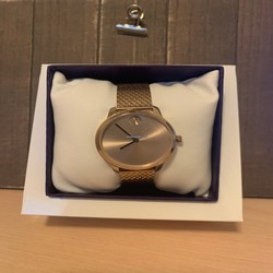 Movado Bold Mens watch Unisex Quartz Gold Steel 3600373
