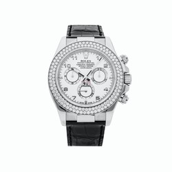Rolex Daytona Mens watch Unisex White gold Automatic 116589RBR