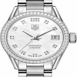 TAG Heuer Carrera Lady Womens watch Automatic Steel WAR2415.BA0776