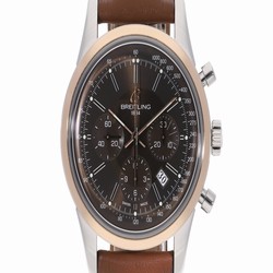 Breitling Transocean Chronograph Mens watch Unisex Automatic Gold Steel UB0152