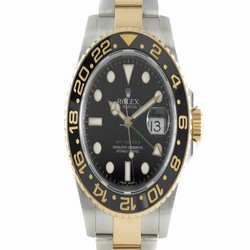 Rolex GMT-Master II Mens watch Unisex Gold Steel Automatic 116713