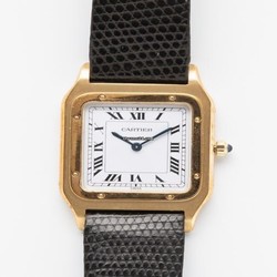 Cartier Santos Dumont Mens watch Unisex Manual winding Yellow gold 96054
